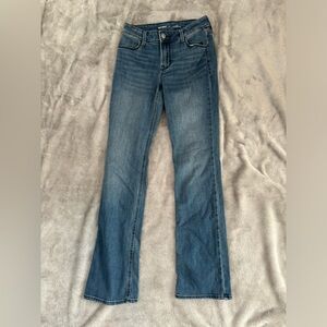 Old Navy Mid Rise Kicker Boot Jeans Size 0